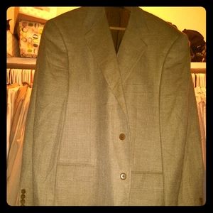 Brooks Brothers italian made silk blend blazer